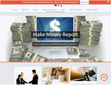 Tablet Screenshot of makemoneyreport.org